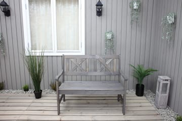 Europe Utesofa 2-seter - Grå - Hagemøbler & utemiljø - Utesofa - Hagebenk & utebenk