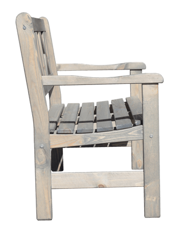 Europe Utesofa 2-seter - Grå - Hagemøbler & utemiljø - Utesofa - Hagebenk & utebenk