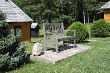 Europe Utesofa 2-seter - Grå - Hagemøbler & utemiljø - Utesofa - Hagebenk & utebenk