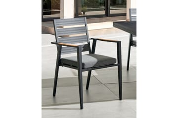 Fortify Lenestol - Svart/Grå - Hagemøbler & utemiljø - Balkong & terrasse - Balkongmøbler - Balkongstoler