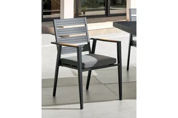 Fortify Lenestol - Svart/Grå - Hagemøbler & utemiljø - Balkong & terrasse - Balkongmøbler - Balkongstoler