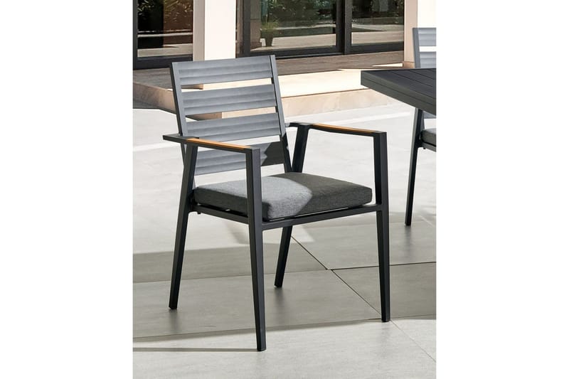 Fortify Lenestol - Svart/Grå - Hagemøbler & utemiljø - Balkong & terrasse - Balkongmøbler - Balkongstoler