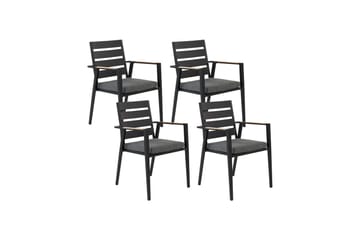 Fortify Lenestol - Svart/Grå - Hagemøbler & utemiljø - Balkong & terrasse - Balkongmøbler - Balkongstoler