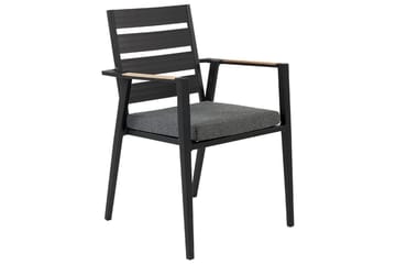 Fortify Lenestol - Svart/Grå - Hagemøbler & utemiljø - Balkong & terrasse - Balkongmøbler - Balkongstoler