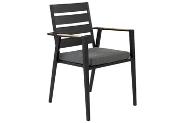 Fortify Lenestol - Svart/Grå - Hagemøbler & utemiljø - Balkong & terrasse - Balkongmøbler - Balkongstoler