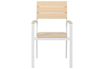 Grosseto Lenestol - Beige/Hvit - Hagemøbler & utemiljø - Balkong & terrasse - Balkongmøbler - Balkongstoler