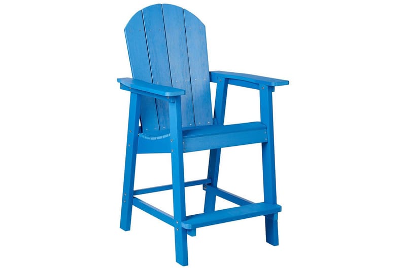 Hagestol Adirondack, Blå, 58x71x124 cm