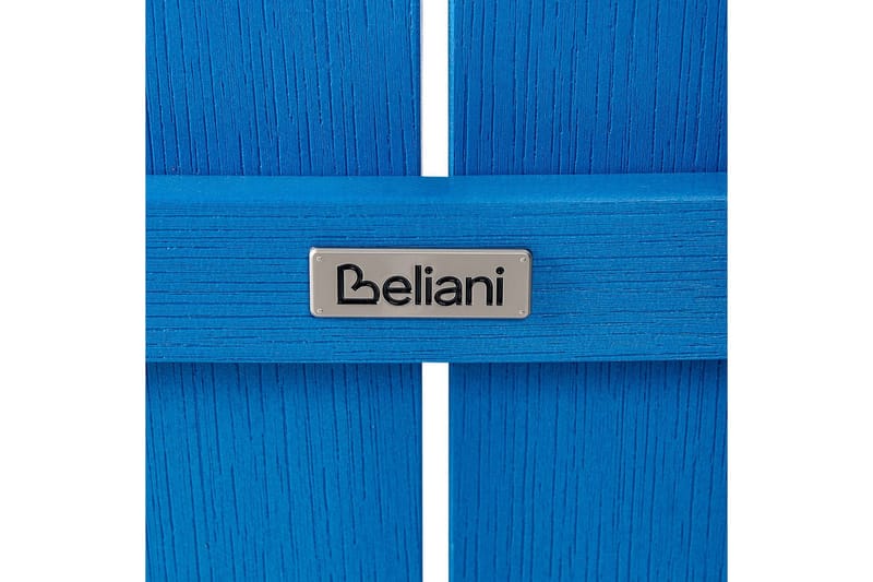 Hagestol Adirondack - Blå, 58x71x124 cm - Hagemøbler & utemiljø - Balkong & terrasse - Balkongmøbler - Balkongstoler