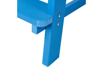 Hagestol Adirondack - Blå, 58x71x124 cm - Hagemøbler & utemiljø - Balkong & terrasse - Balkongmøbler - Balkongstoler