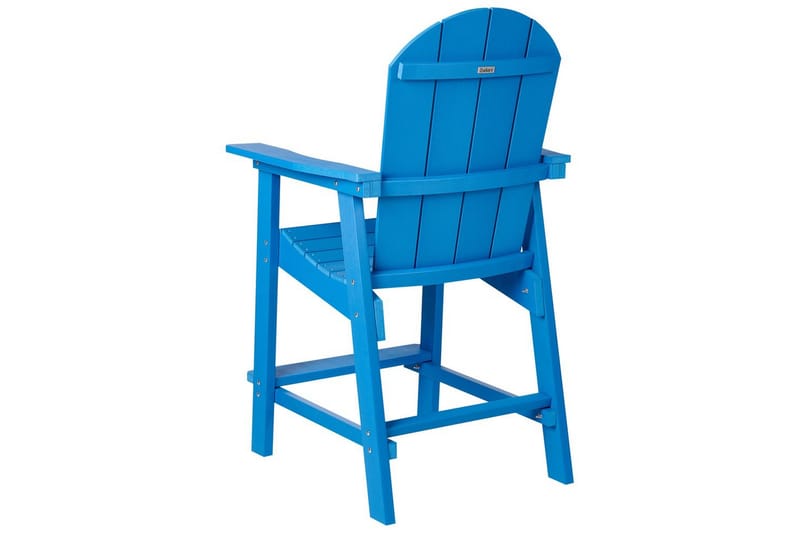 Hagestol Adirondack - Blå, 58x71x124 cm - Hagemøbler & utemiljø - Balkong & terrasse - Balkongmøbler - Balkongstoler
