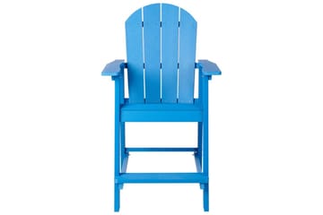 Hagestol Adirondack - Blå, 58x71x124 cm - Hagemøbler & utemiljø - Balkong & terrasse - Balkongmøbler - Balkongstoler
