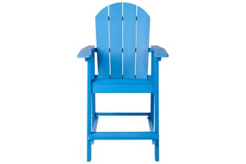 Hagestol Adirondack - Blå, 58x71x124 cm - Hagemøbler & utemiljø - Balkong & terrasse - Balkongmøbler - Balkongstoler