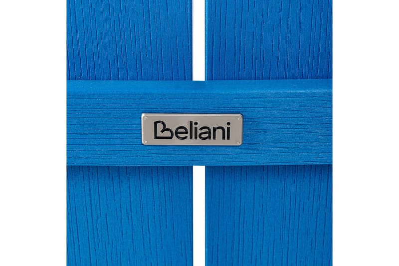 Hagestol Adirondack - Blå, 58x71x124 cm - Hagemøbler & utemiljø - Balkong & terrasse - Balkongmøbler - Balkongstoler