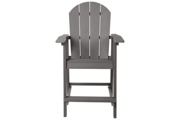 Hagestol Adirondack - Grå, 58x71x124 cm - Hagemøbler & utemiljø - Balkong & terrasse - Balkongmøbler - Balkongstoler
