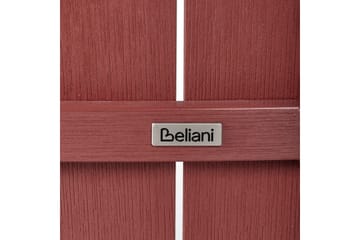 Hagestol Adirondack - Rød, 58x71x124 cm - Hagemøbler & utemiljø - Balkong & terrasse - Balkongmøbler - Balkongstoler