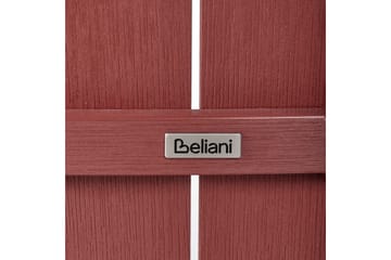 Hagestol Adirondack - Rød, 58x71x124 cm - Hagemøbler & utemiljø - Balkong & terrasse - Balkongmøbler - Balkongstoler