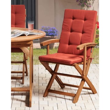 Hagestol Maui Premium 2-pakning - Lyst tre, rød - Hagemøbler & utemiljø - Balkong & terrasse - Balkongmøbler - Balkongstoler