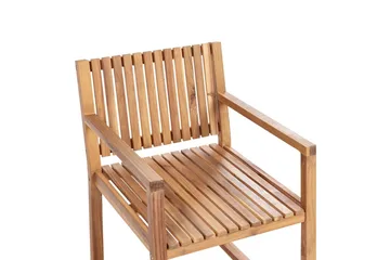 Hagestol Sassari II - Lyst tre, grønn - Hagemøbler & utemiljø - Balkong & terrasse - Balkongmøbler - Balkongstoler