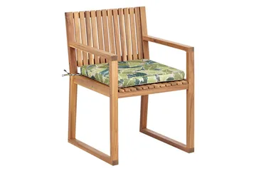 Hagestol Sassari II - Lyst tre, grønn - Hagemøbler & utemiljø - Balkong & terrasse - Balkongmøbler - Balkongstoler