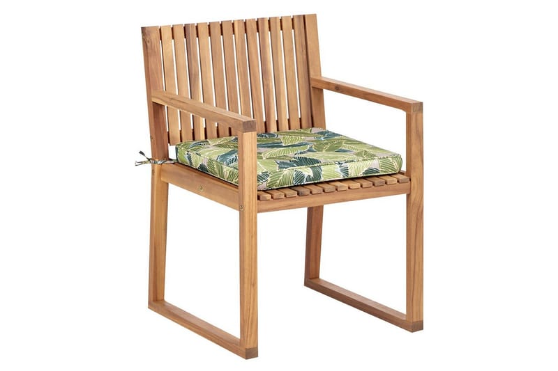 Hagestol Sassari II - Lyst tre, grønn - Hagemøbler & utemiljø - Balkong & terrasse - Balkongmøbler - Balkongstoler