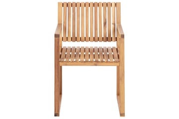 Hagestol Sassari II - Lyst tre, hvit - Hagemøbler & utemiljø - Balkong & terrasse - Balkongmøbler - Balkongstoler