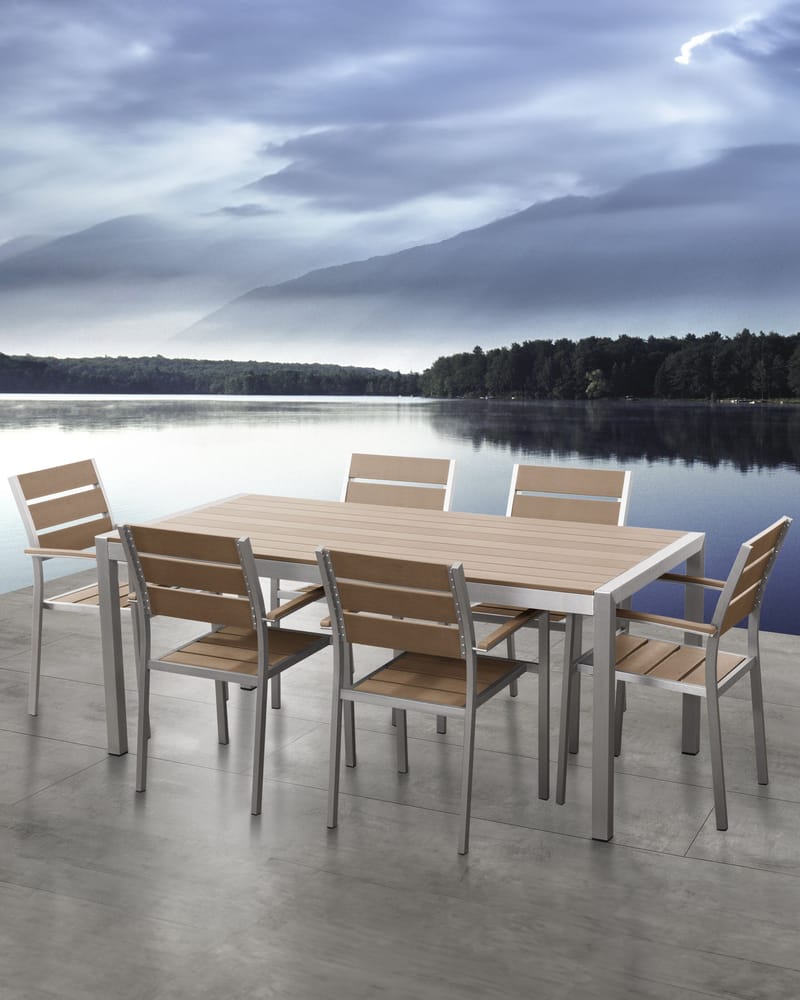 Hagestol sett av 6 Vernio - Hagemøbler & utemiljø - Balkong & terrasse - Balkongmøbler - Balkongstoler