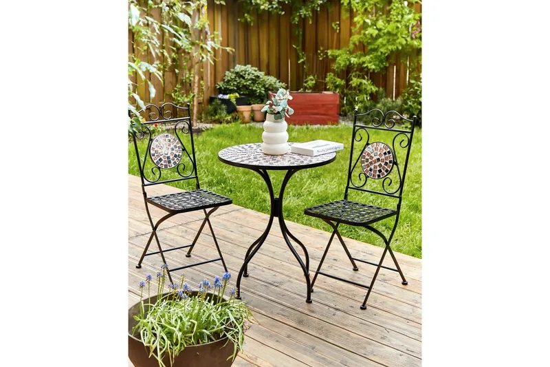 Hagestol sett med 2 Carpino - Hagemøbler & utemiljø - Balkong & terrasse - Balkongmøbler - Balkongstoler