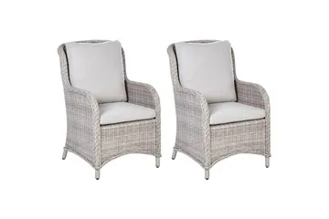 Hagestol sett med 2 Cascais - Hagemøbler & utemiljø - Balkong & terrasse - Balkongmøbler - Balkongstoler