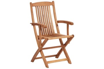 Hagestol sett med 2 Maui II - Lyst tre, off-white - Hagemøbler & utemiljø - Balkong & terrasse - Balkongmøbler - Balkongstoler