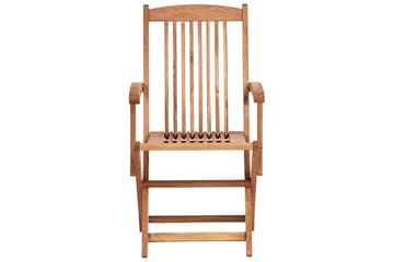 Hagestol sett med 2 Maui II - Lyst tre, off-white - Hagemøbler & utemiljø - Balkong & terrasse - Balkongmøbler - Balkongstoler