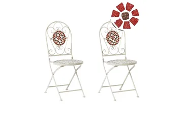 Hagestol sett med 2 Spello - Hagemøbler & utemiljø - Balkong & terrasse - Balkongmøbler - Balkongstoler