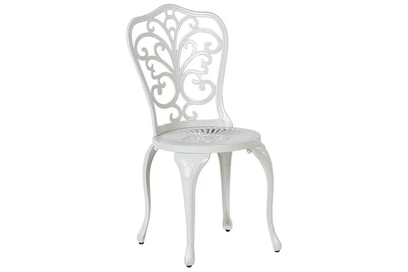 Hagestol sett med 2 Triora - Hvit - Hagemøbler & utemiljø - Balkong & terrasse - Balkongmøbler - Balkongstoler