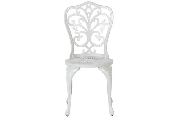 Hagestol sett med 2 Triora - Hvit - Hagemøbler & utemiljø - Balkong & terrasse - Balkongmøbler - Balkongstoler