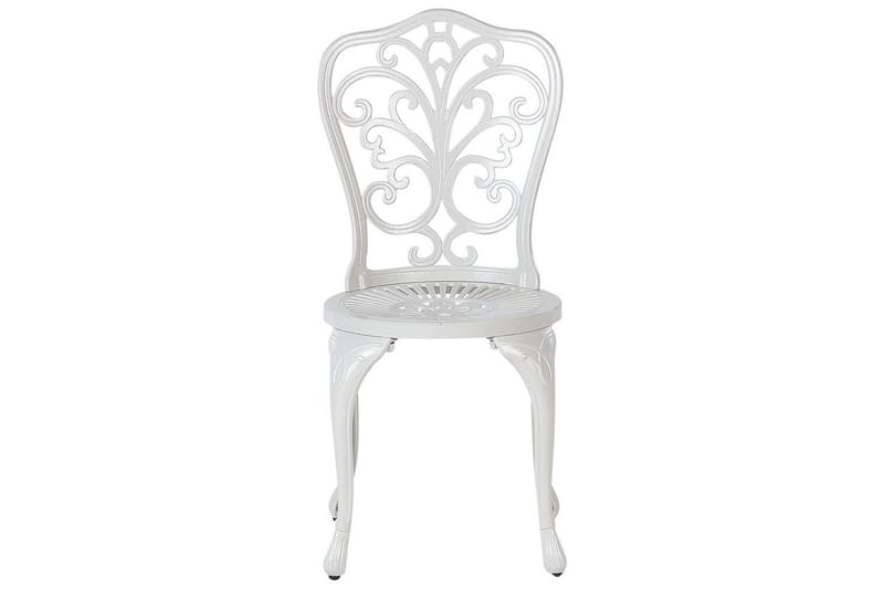 Hagestol sett med 2 Triora - Hvit - Hagemøbler & utemiljø - Balkong & terrasse - Balkongmøbler - Balkongstoler