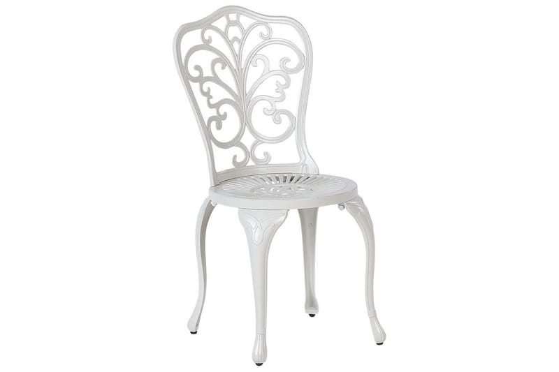 Hagestol sett med 2 Triora - Hvit - Hagemøbler & utemiljø - Balkong & terrasse - Balkongmøbler - Balkongstoler