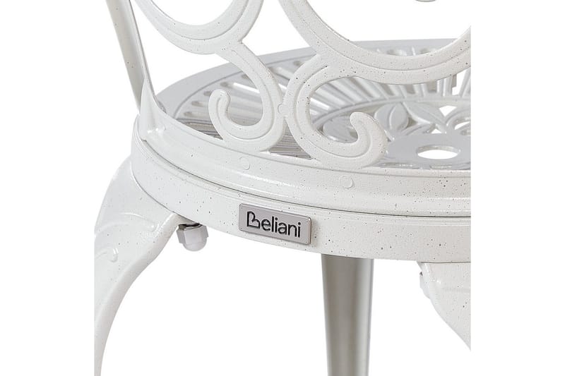 Hagestol sett med 2 Triora - Hvit - Hagemøbler & utemiljø - Balkong & terrasse - Balkongmøbler - Balkongstoler