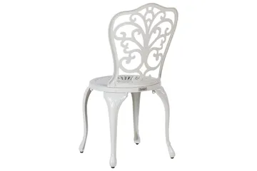 Hagestol sett med 2 Triora - Hvit - Hagemøbler & utemiljø - Balkong & terrasse - Balkongmøbler - Balkongstoler