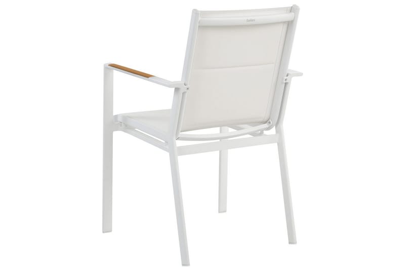 Hagestol sett med 4 Busseto - Hvit - Hagemøbler & utemiljø - Balkong & terrasse - Balkongmøbler - Balkongstoler