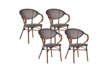 Hagestol sett med 4 Caspri II - Hagemøbler & utemiljø - Balkong & terrasse - Balkongmøbler - Balkongstoler