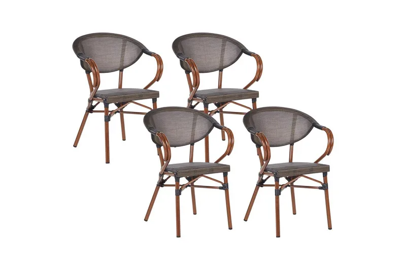 Hagestol sett med 4 Caspri II