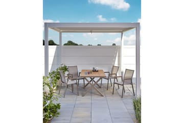 Hagestol sett med 4 Tiano - Hagemøbler & utemiljø - Balkong & terrasse - Balkongmøbler - Balkongstoler