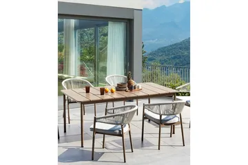 Hagestol sett med 6 Flavia - Hagemøbler & utemiljø - Balkong & terrasse - Balkongmøbler - Balkongstoler