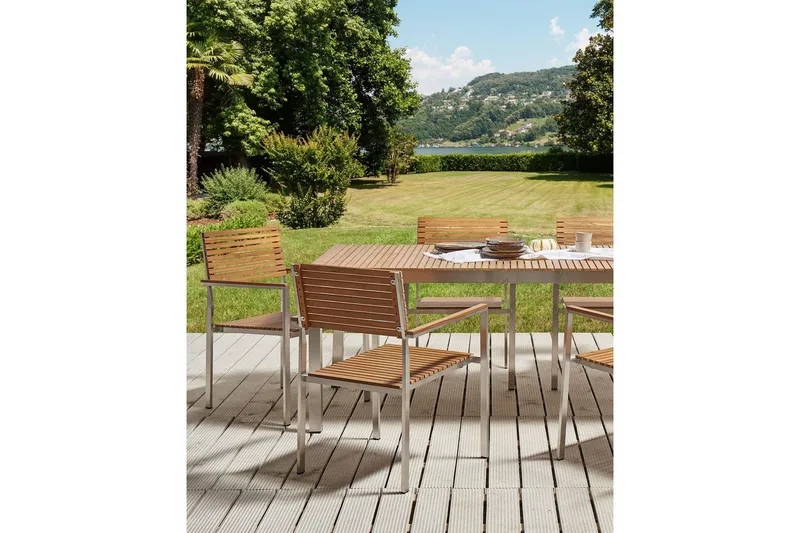 Hagestol sett med 6 Viareggio - Hagemøbler & utemiljø - Balkong & terrasse - Balkongmøbler - Balkongstoler