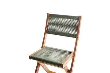 Hagestol Prossedi sett av 2 Grønn/lyst tre - Grønn/lyst tre - Hagemøbler & utemiljø - Balkong & terrasse - Balkongmøbler - Balkongstoler