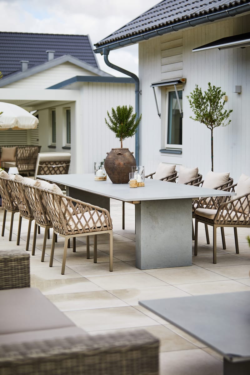 Hillerstorp Jet Set spisestol 2-pakning - Beige - Hagemøbler & utemiljø - Balkong & terrasse - Balkongmøbler - Balkongstoler