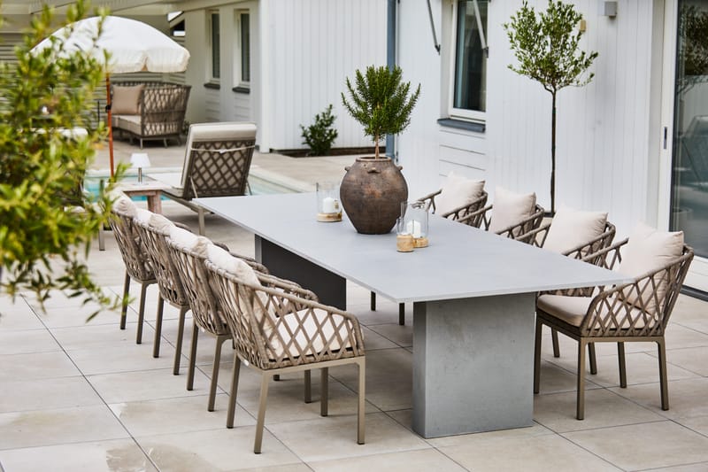 Hillerstorp Jet Set spisestol 2-pakning - Beige - Hagemøbler & utemiljø - Balkong & terrasse - Balkongmøbler - Balkongstoler