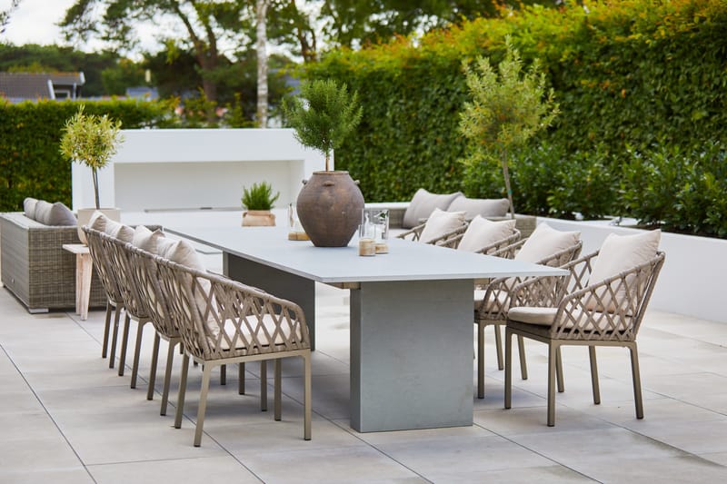 Hillerstorp Jet Set spisestol 2-pakning - Beige - Hagemøbler & utemiljø - Balkong & terrasse - Balkongmøbler - Balkongstoler