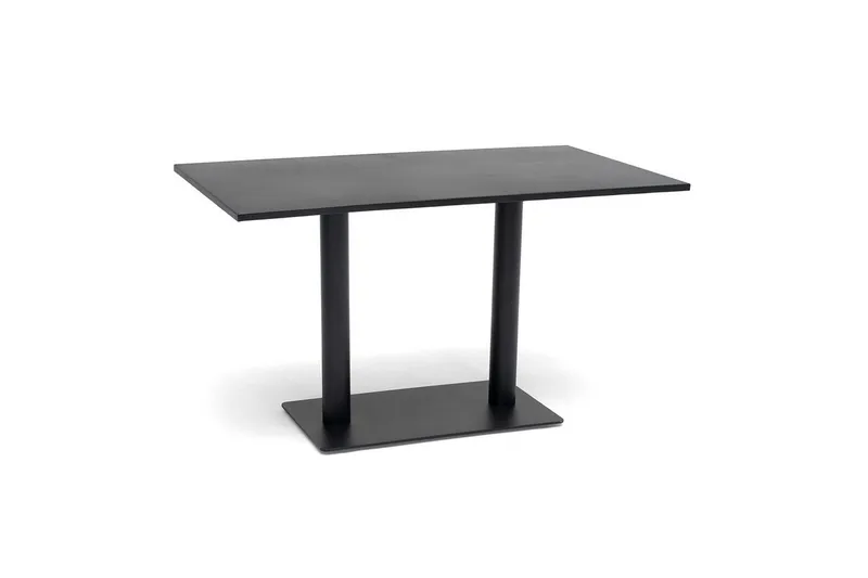 Hillerstorp Näsby kafébord 70 x 120 cm svart, Svart