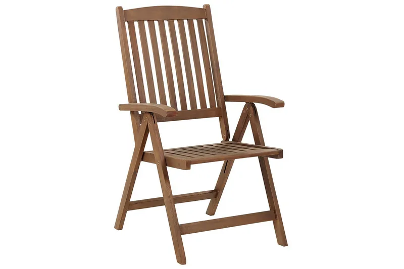 Hopfällbar möbeluppsättning Beliani Amantea Dark wood