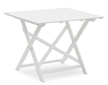 Kafébord Hillerstorp Åre Hvit 95 x 72 cm - Hvit - Hagemøbler & utemiljø - Balkong & terrasse - Balkongmøbler - Balkongbord